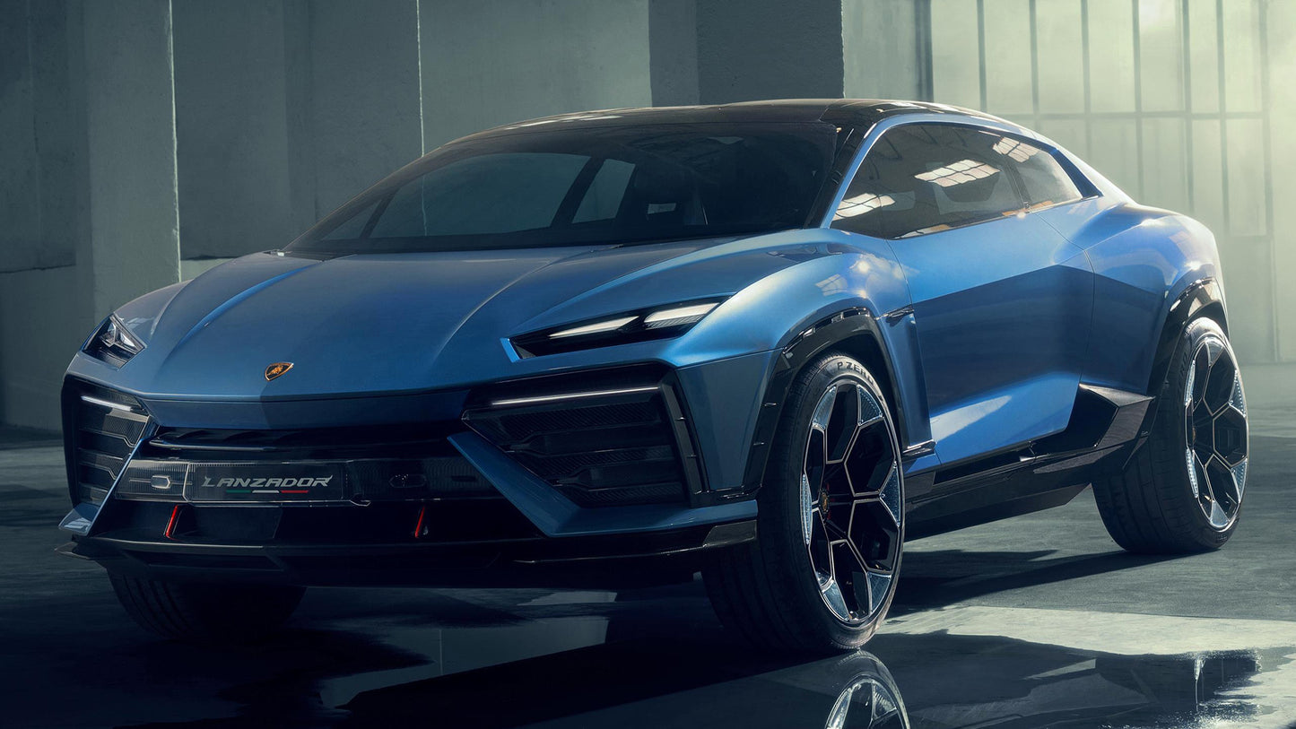 Lamborghini Lanzador Concept Hd Art Print Poster