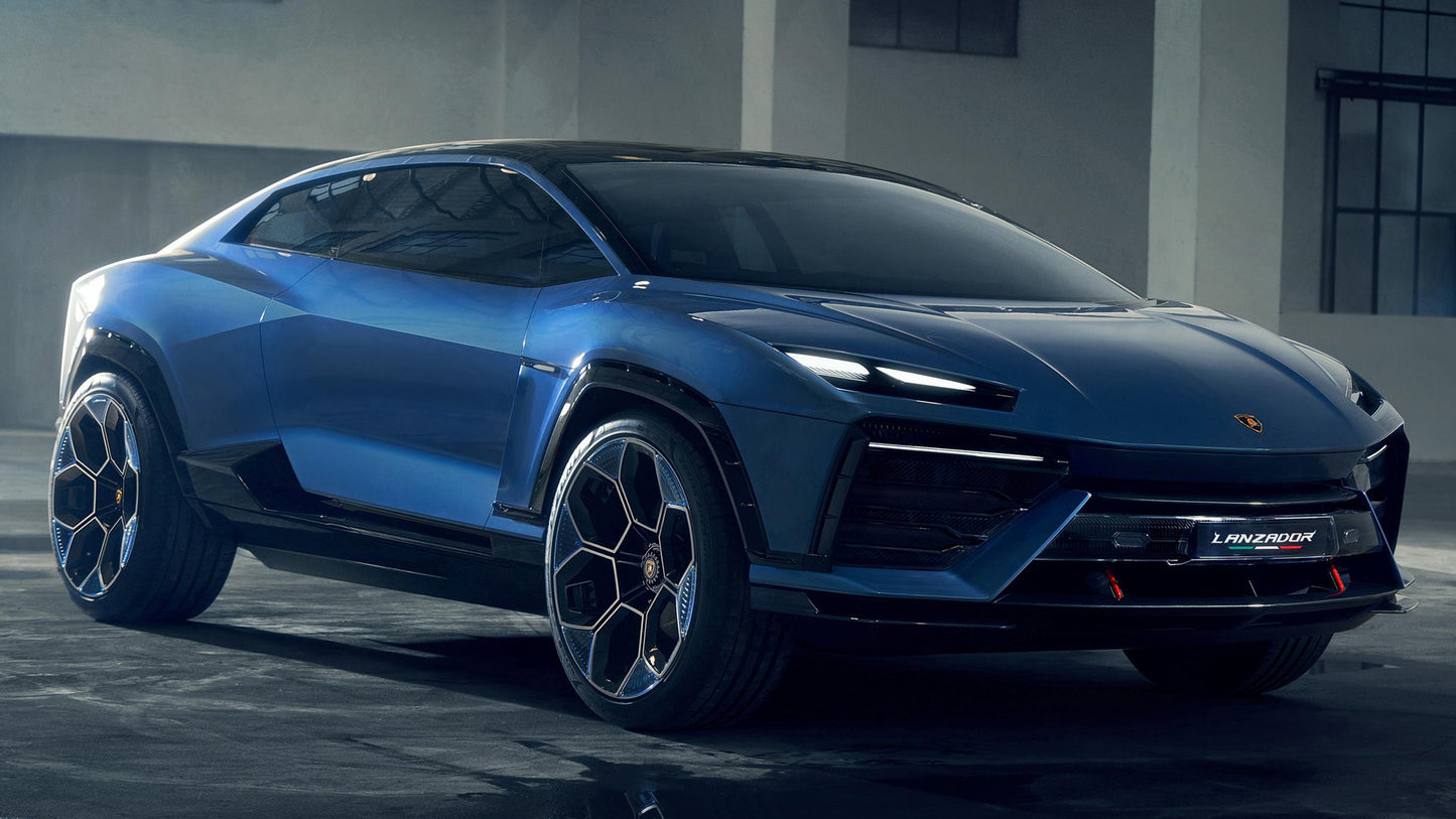 Lamborghini Lanzador Concept Hd Art Print Poster