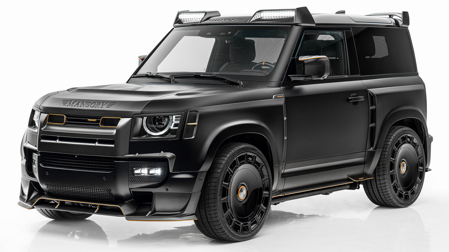 Land Rover Defender Black Edition By Mansory Hd Art Print Poster