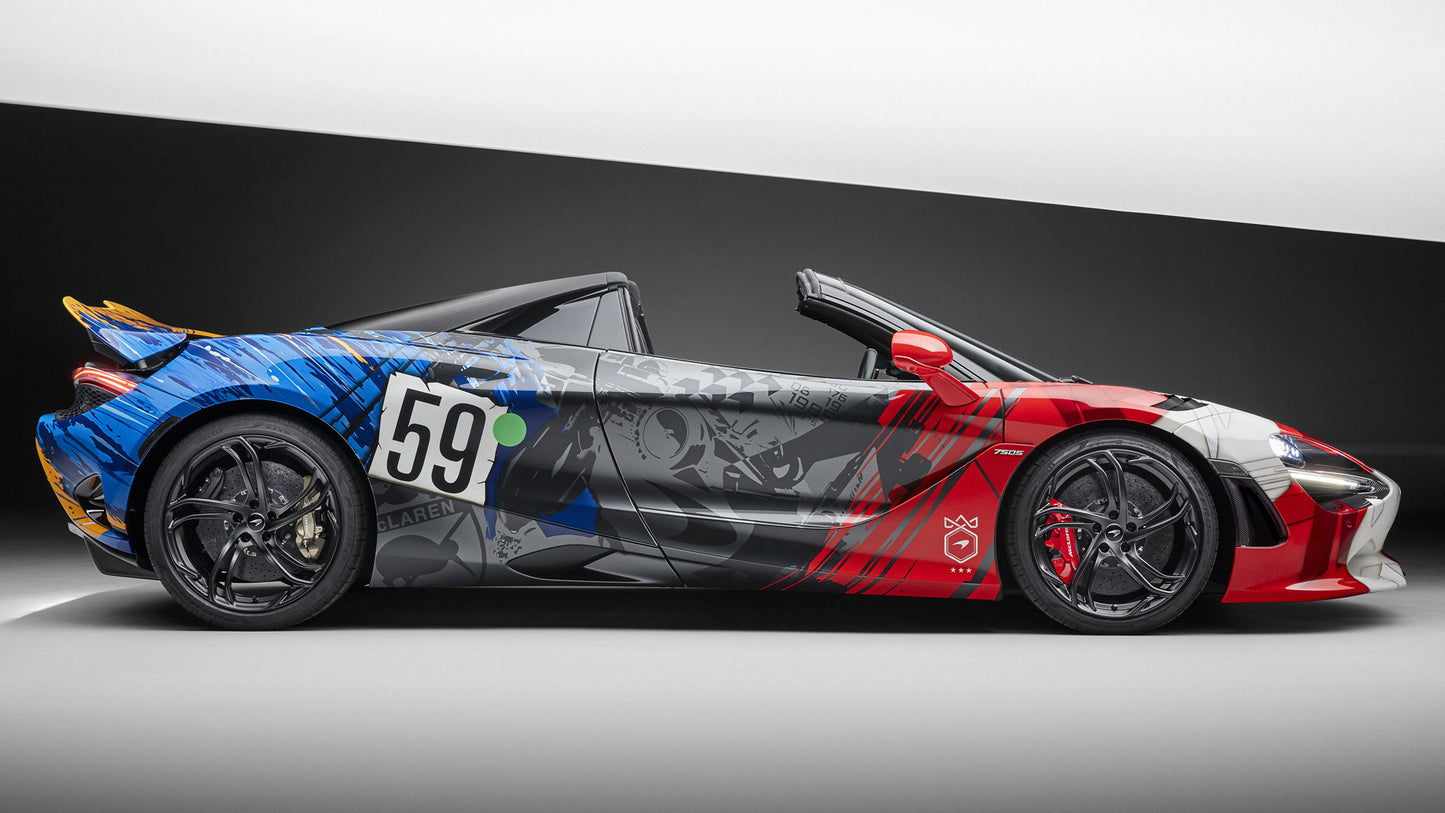 Mclaren 750S Spider Theme By Mso Hd Art Jigsaw Puzzle