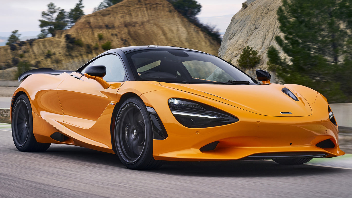 Mclaren 750S Uk Hd Art Print Poster