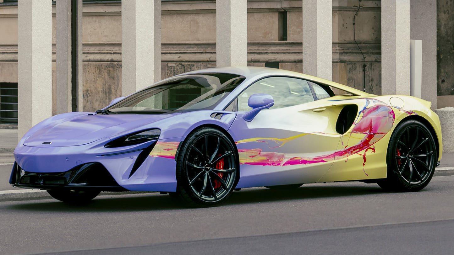 Mclaren Artura Art Car By Cevin Parker Hd Art Jigsaw Puzzle