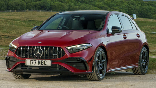 Mercedes Amg A Aerodynamics Package Uk Hd Art Keychain