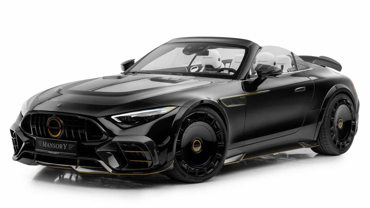 Mercedes Amg Sl Widebody By Mansory Hd Art Keychain