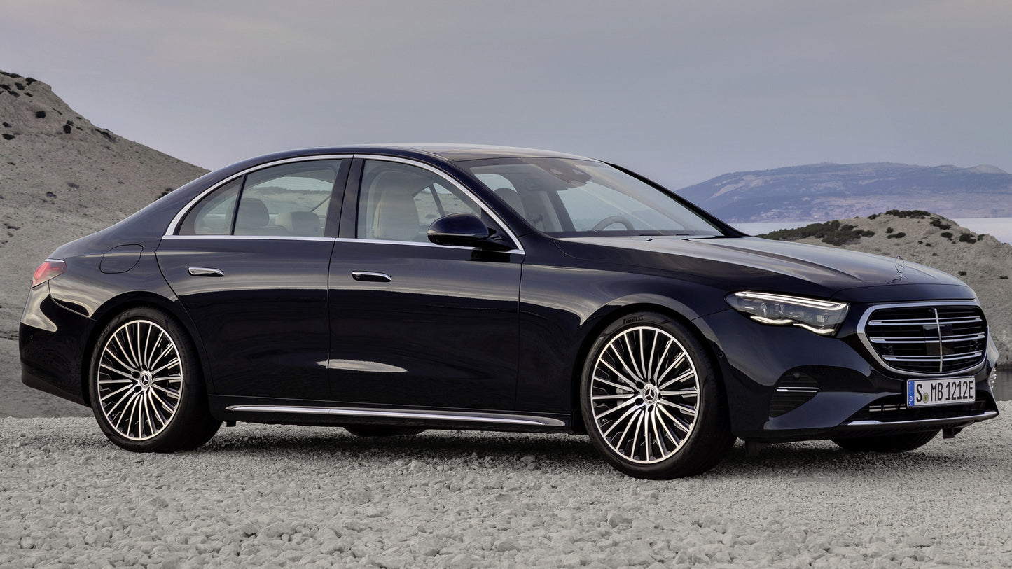 Mercedes Benz E Class Plug In Hybrid Hd Art Print Poster