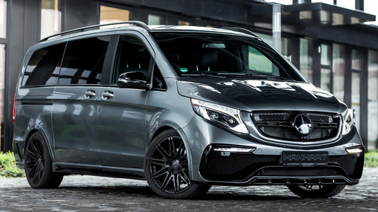Mercedes Benz V Class By Manhart Hd Art Keychain