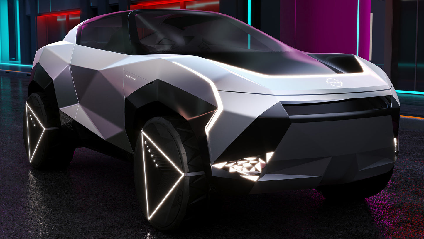 Nissan Hyper Punk Concept Hd Art Keychain