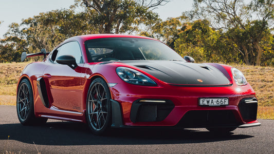 Porsche Cayman Gt4 Rs Weissach Package Au Hd Art Magnet