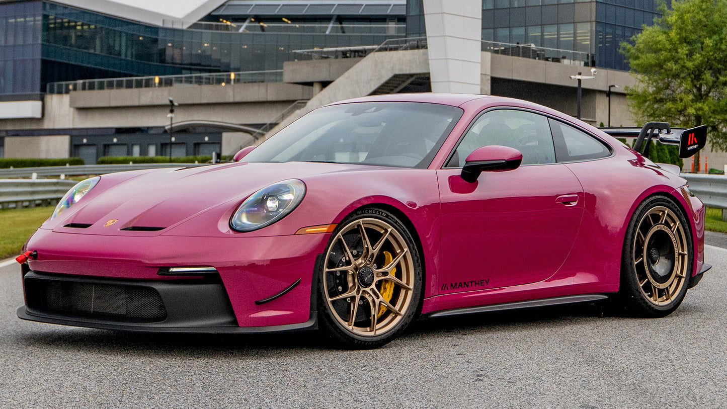 Porsche Gt3 Manthey Performance Kit Us Hd Art Keychain