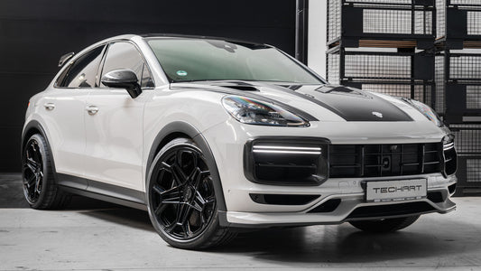 Porsche Cayenne Coupe Turbo Gt By Techart Hd Art Magnet