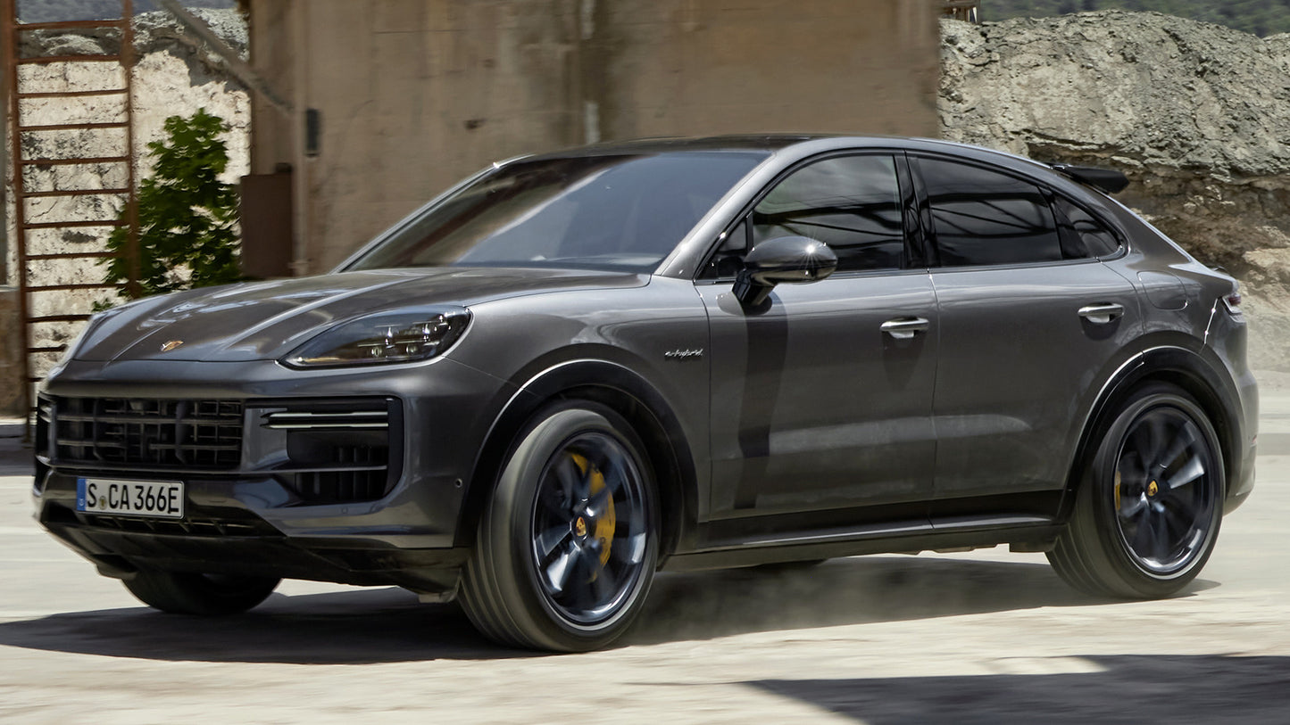 Porsche Cayenne Turbo E Hybrid Coupe Gt Package Hd Art Keychain