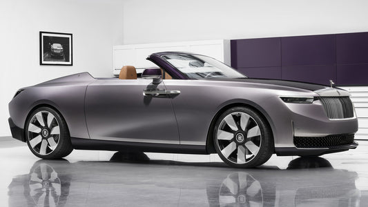 Rolls Royce Amethyst Droptail Hd Art Magnet