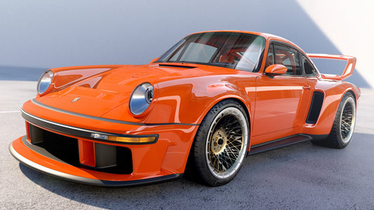 Singer Dls Turbo Track Car Hd Art Magnet