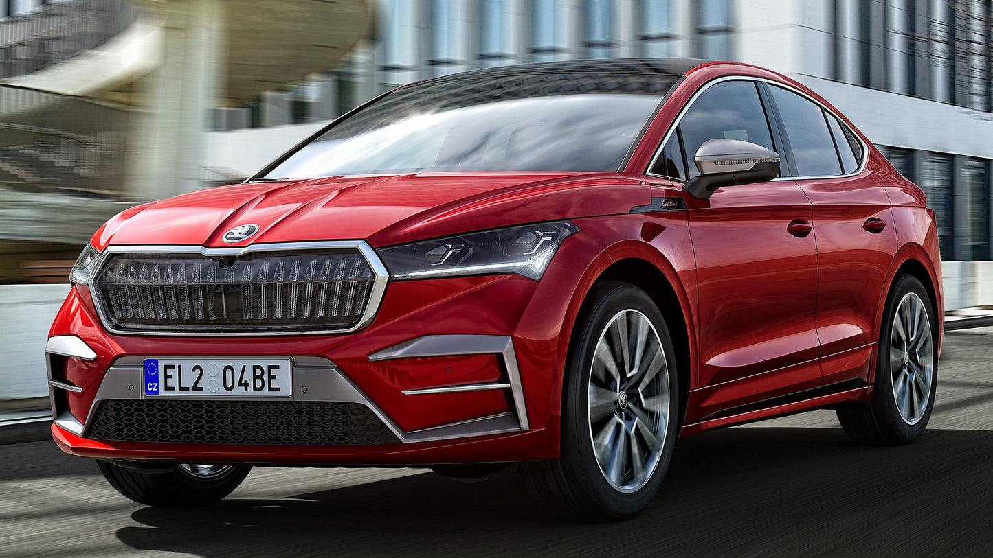 Skoda Enyaq Coupe Laurin And Klement Hd Art Keychain