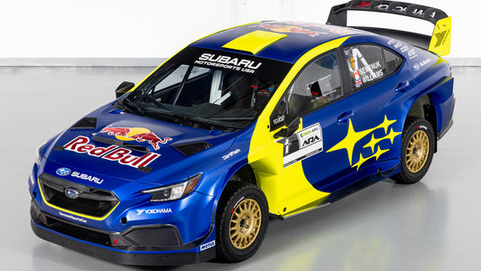 Subaru Wrx Rally Car Hd Art Keychain