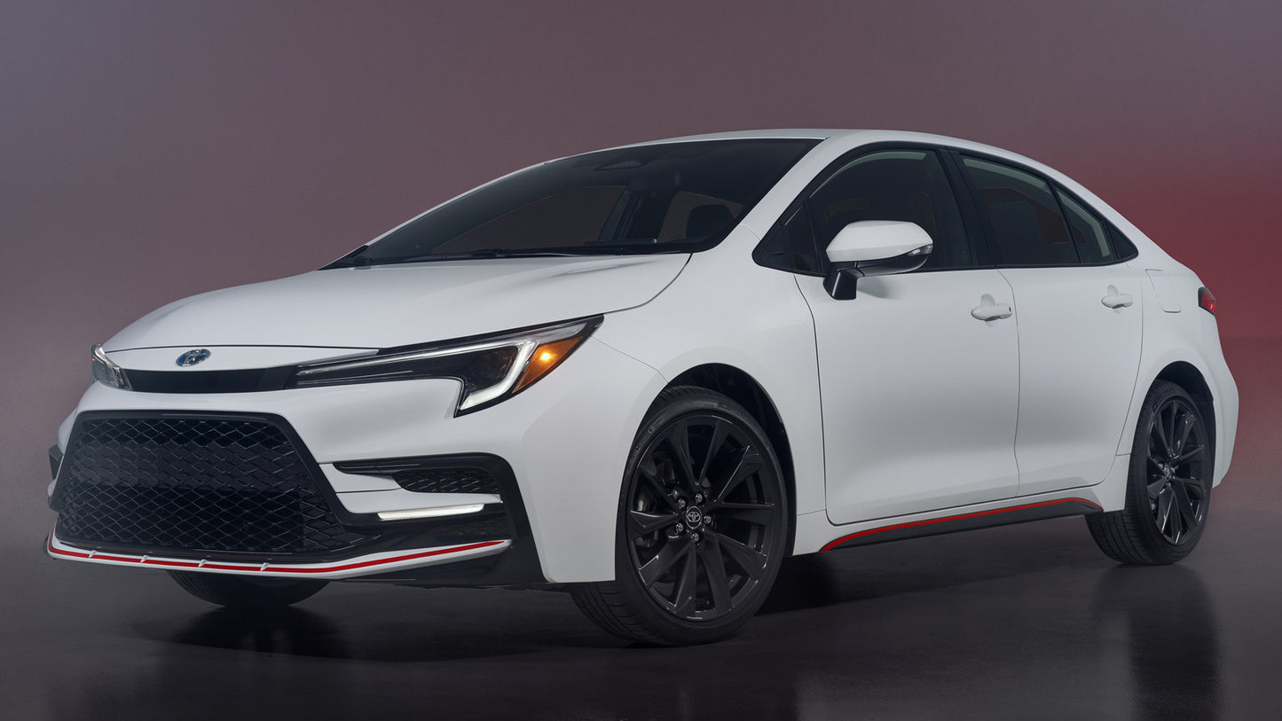 Toyota Corolla Hybrid Sedan Infrared Edition Us Hd Art Keychain