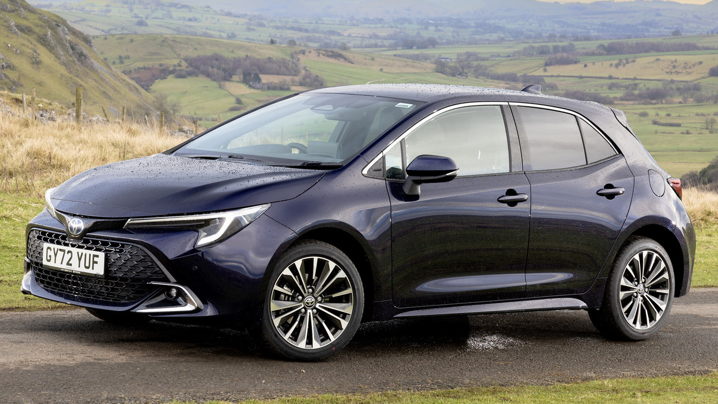 Toyota Corolla Hybrid Uk Hd Art Keychain
