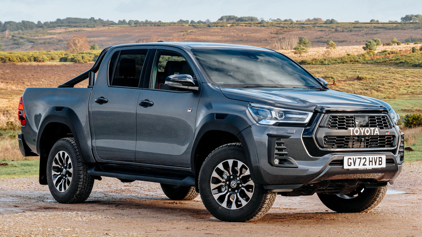 Toyota Hilux Gr Sport Double Cab Uk Hd Art Keychain