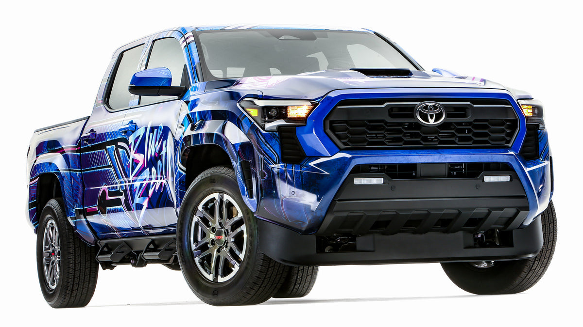 Toyota Tacoma Blue Beetle Concept Hd Art Magnet