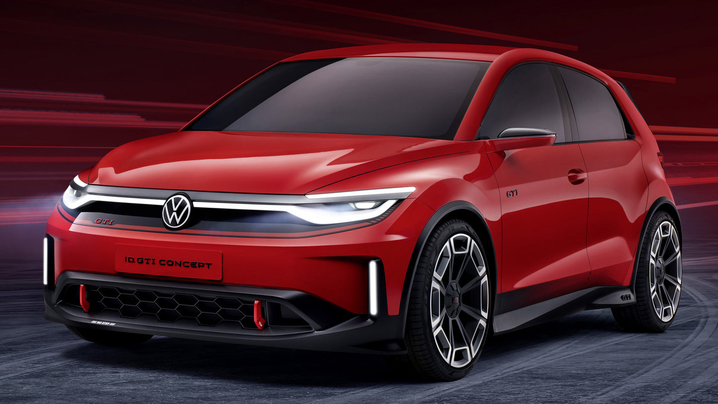 Volkswagen Id Gti Concept Hd Art Print Poster