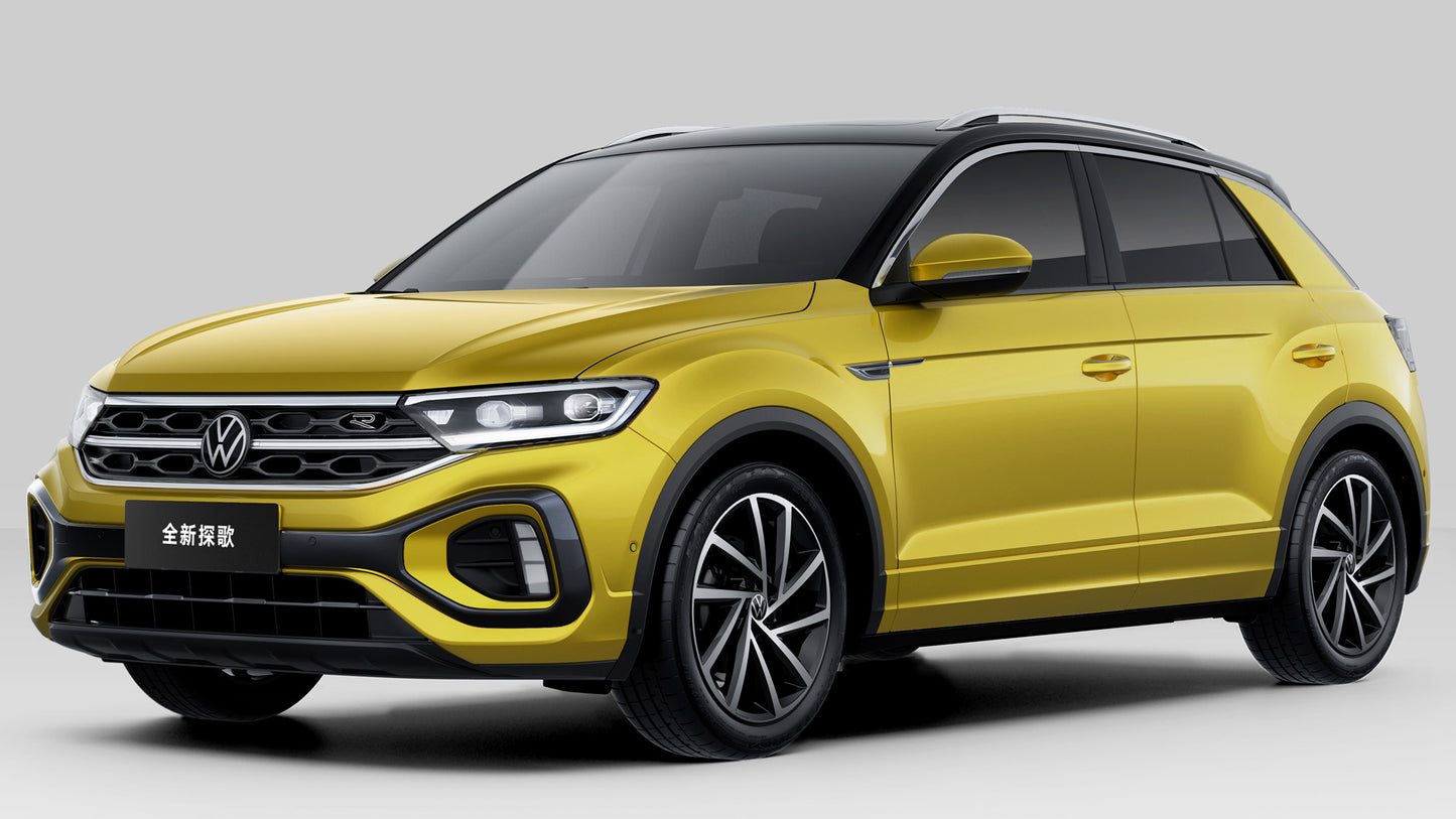 Volkswagen T Roc R Line Cn Hd Art Keychain