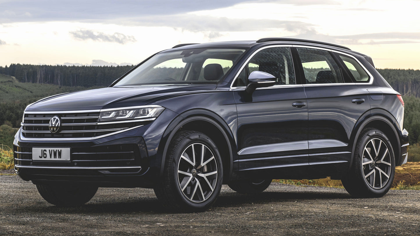 Volkswagen Touareg Uk Hd Art Keychain