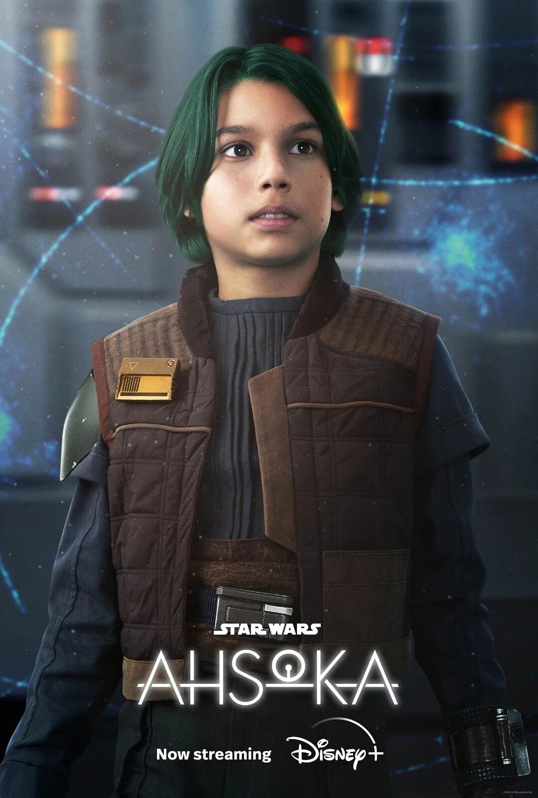 2023 Ahsoka Poster Star Wars Rosario Dawson Ahsoka Tano Sabine Wren 1