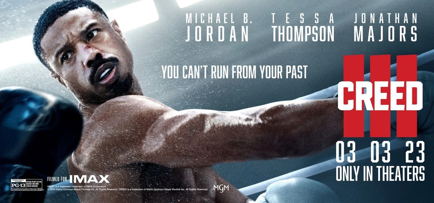 2023 Creed Iii Movie Keychain Rocky Balboa Apollo Adonis Bianca Boxing