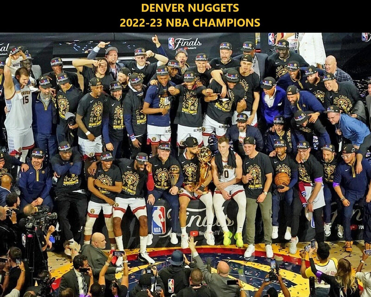 2023 Denver Nuggets Magnet Picture Basketball Nba