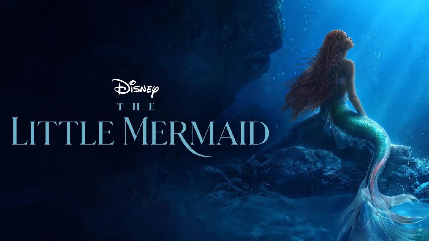 2023 Disney The Little Mermaid Movie Poster Ariel Ursula Sebastian