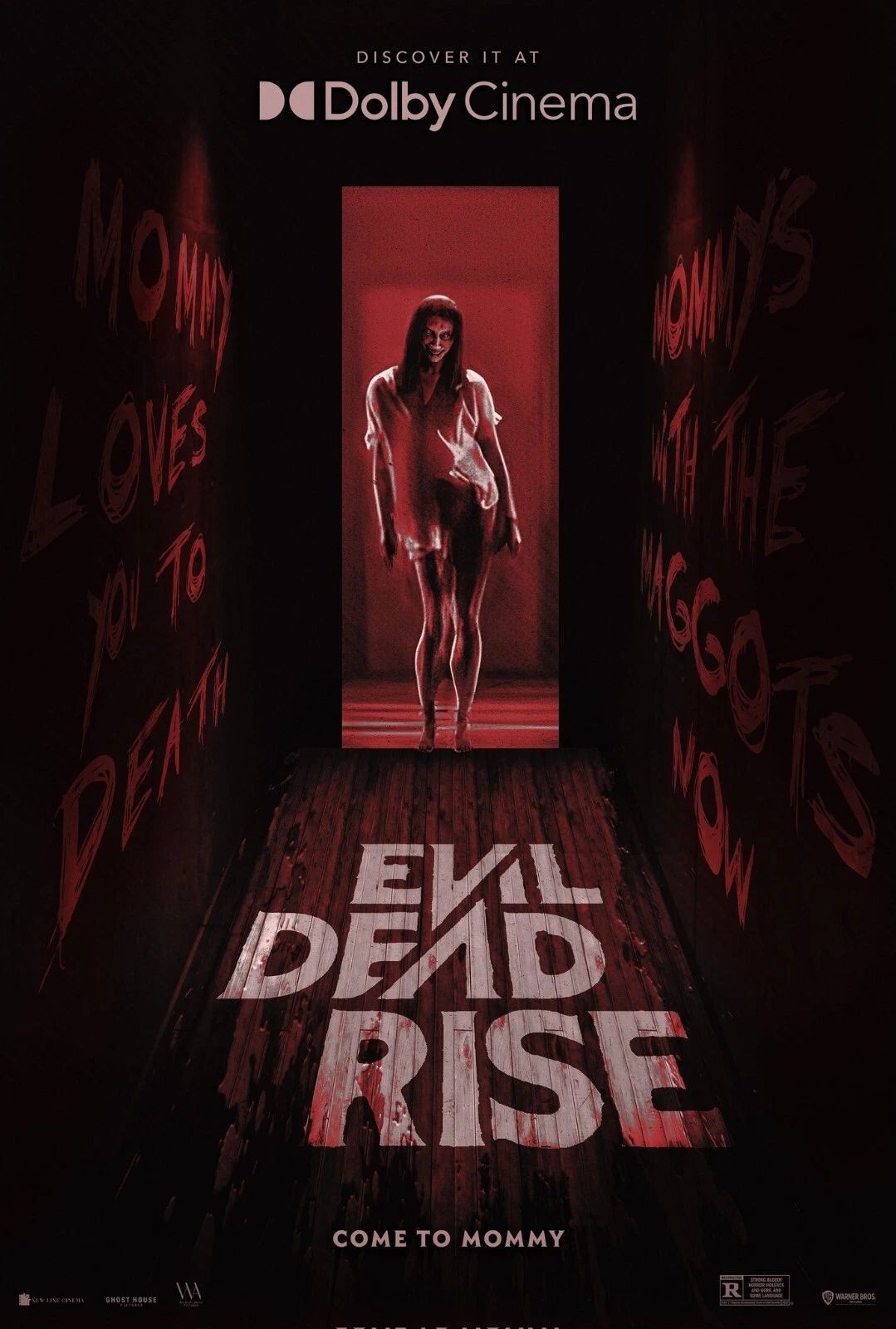 2023 Evil Dead Rise Movie Magnet Beth Ellie Danny Kassie Demons