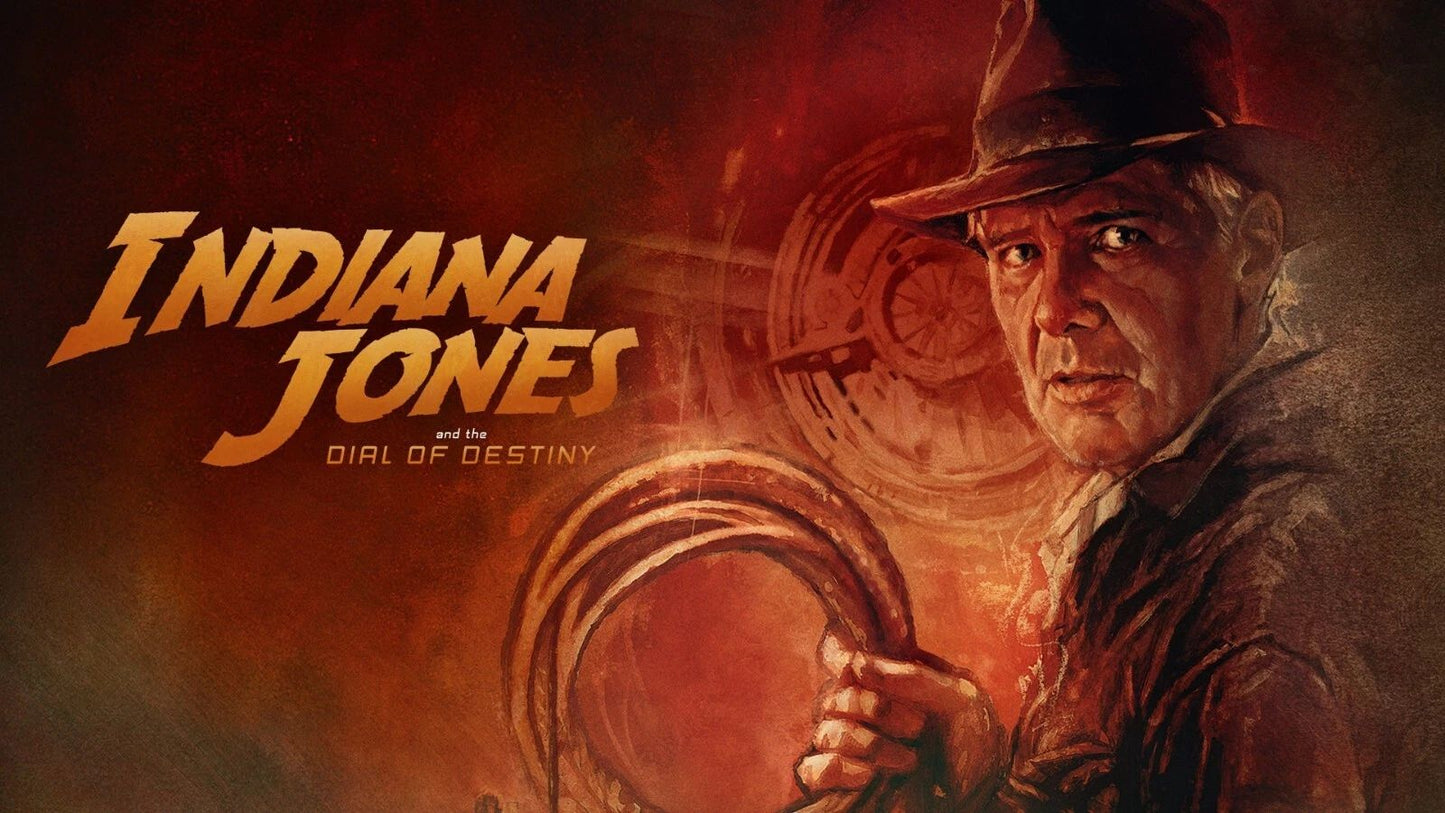 2023 Indiana Jones And The Dial Of Destiny Movie Poster Harrison Ford