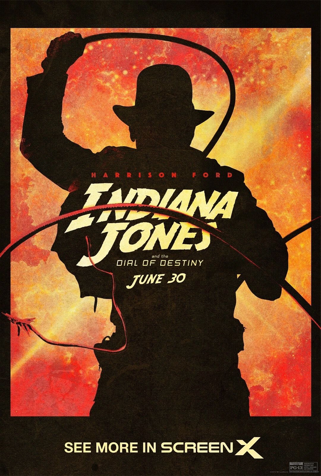2023 Indiana Jones And The Dial Of Destiny Movie Keychain Harrison Ford 1