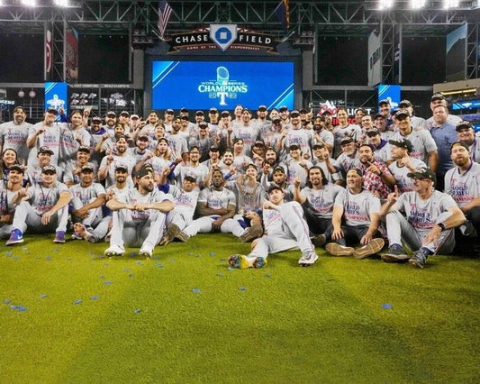 2023 Texas Rangers Glossy Keychain World Series Champions Champs Print 2