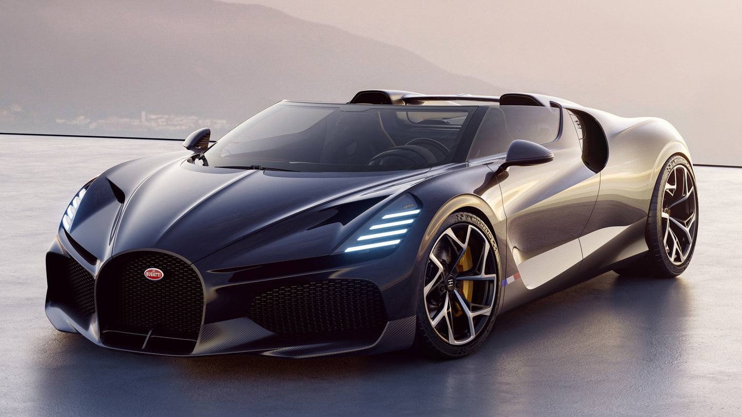 Bugatti W16 Mistral Hd Art Jigsaw Puzzle