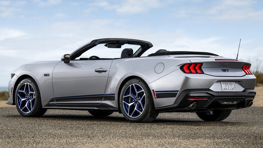 Ford Mustang Gt Convertible California Special Us Hd Art Print Poster