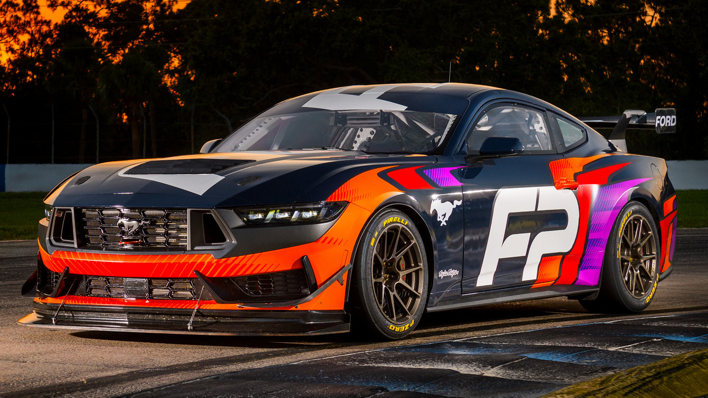Ford Mustang Gt4 Hd Art Jigsaw Puzzle