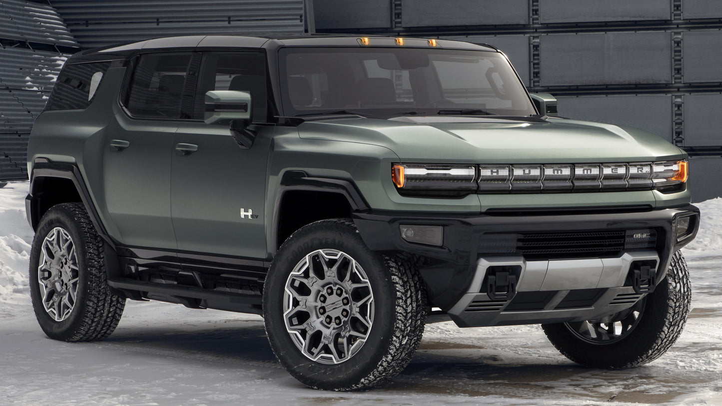 Gmc Hummer Ev Suv Hd Art Keychain