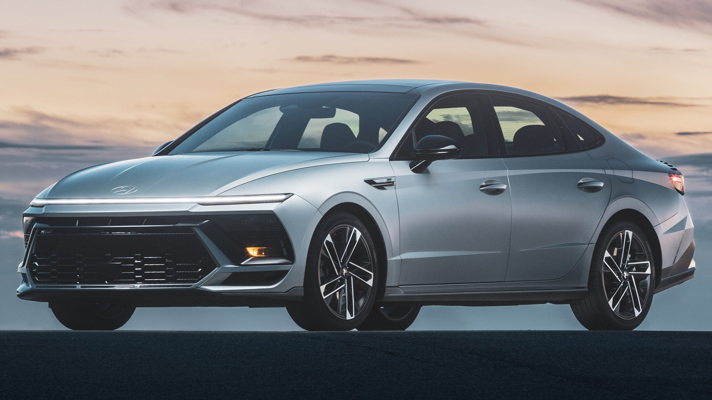 Hyundai Sonata N Line Hd Art Print Poster