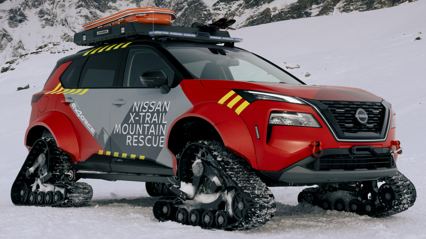 Nissan X Trail Mountain Rescue Hd Art Keychain