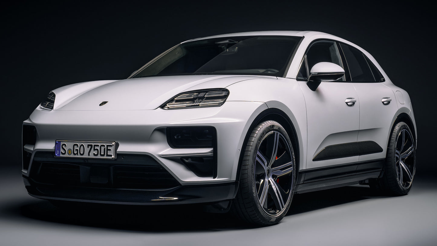 Porsche Macan Turbo Hd Art Keychain