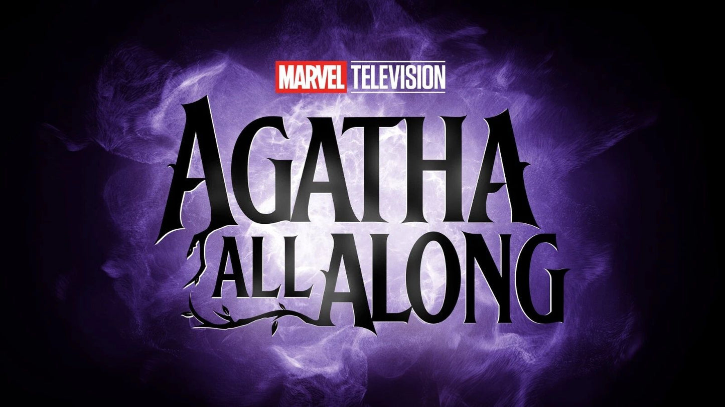 2024 Agatha All Along Movie Keychain Kathryn Haun Witch Marvel