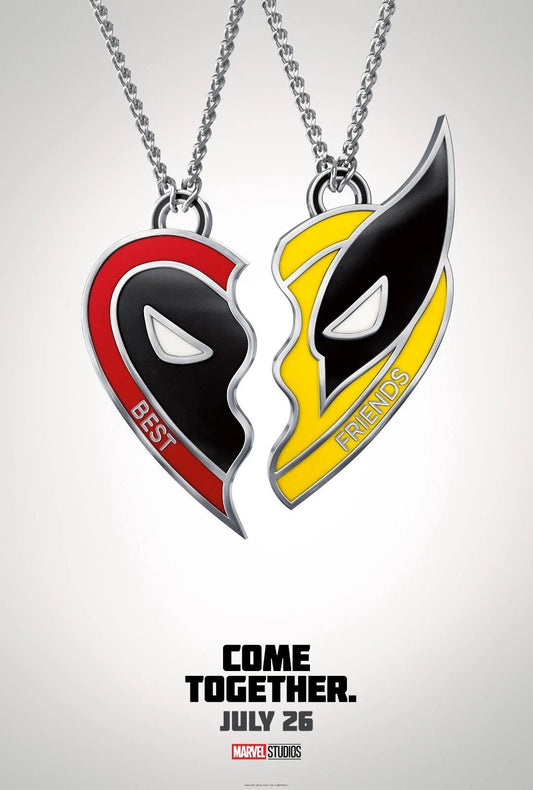 2024 Marvel Deadpool 3 Movie Poster Wolverine Ryan Reynolds Hugh Jackman