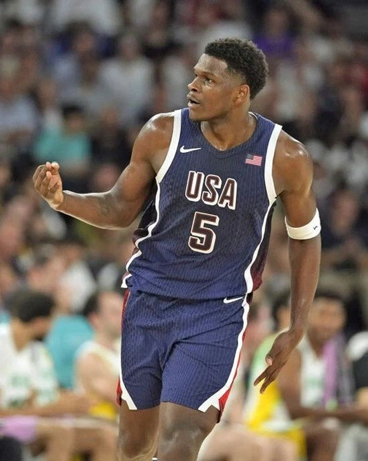 2024 Olympics Anthony Edwards Glossy Keychain Paris Keychain Basketball Print