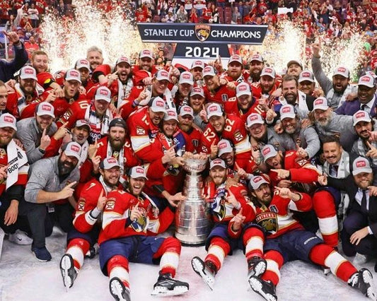 2024 Stanley Cup Florida Panthers Glossy Magnet Nhl Champions Print 2
