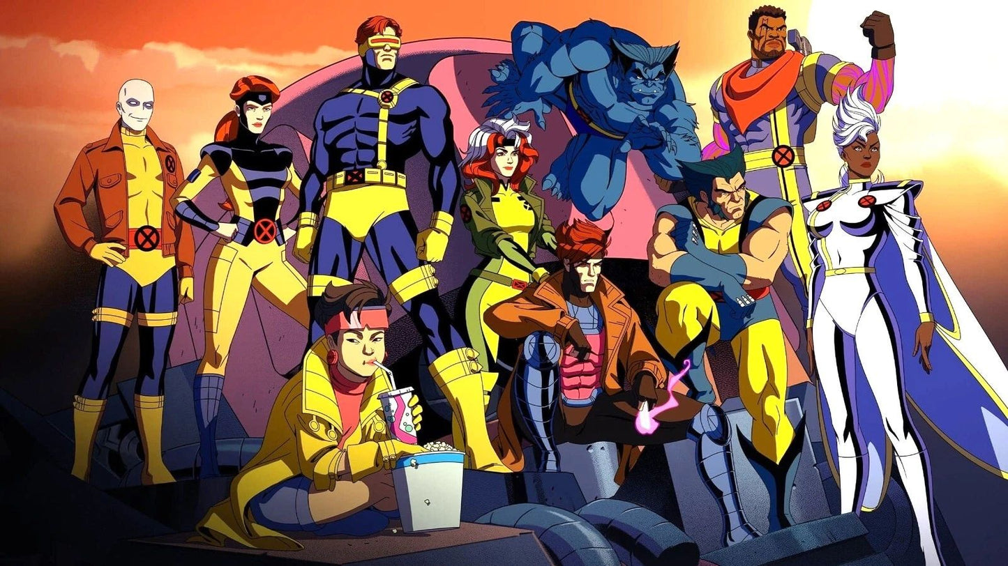 2024 X Men 97 Movie Magnet Wolverine Gambit Rogue Cyclops Storm Beast