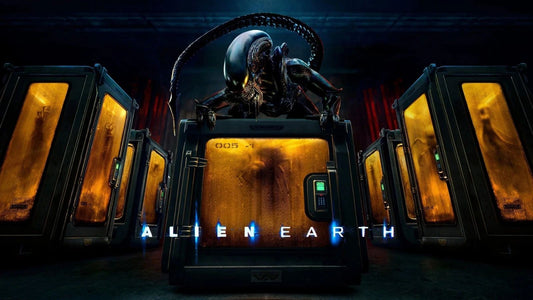2025 Alien Earth Movie Keychain Sydney Chandler Alex Lawther Essie Davis