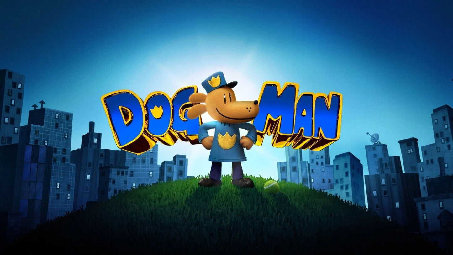2025 Dog Man Movie Magnet Peter Hastings Pete Davidson Lil Rel Howry
