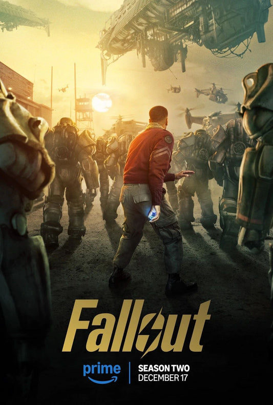 2025 Fallout Season 2 Movie Keychain Ella Purnell Aaron Moten Moises Arias