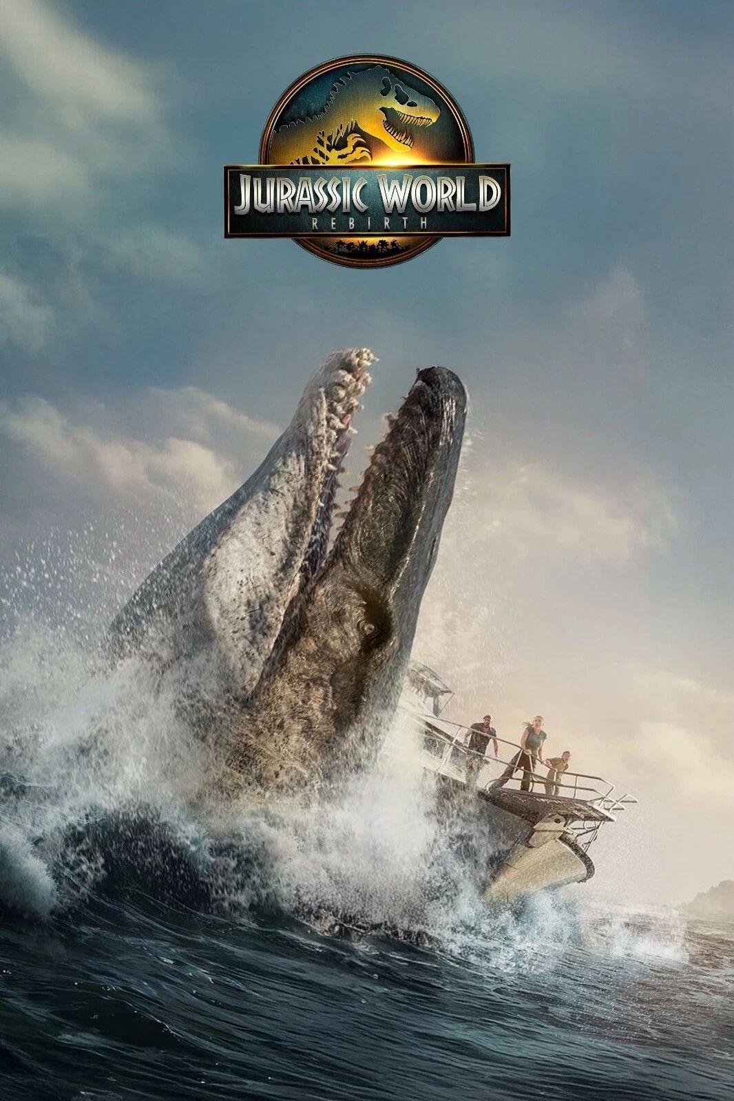 2025 Jurassic World Rebirth Movie Keychain Scarlett Johansson